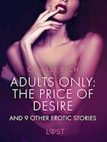 Adults only: The Price of Desire and 9 other erotic stories