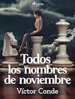 Todos los nombres de noviembre