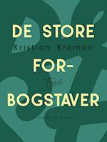 De store forbogstaver