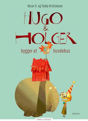 Hugo og Holger bygger et hundehus