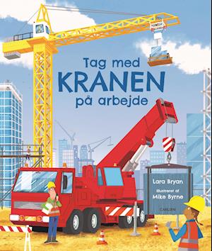 Tag med kranen på arbejde