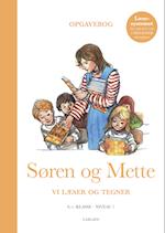 Søren og Mette: Vi læser og tegner (Opgavebog 1, 0.-1. klasse)