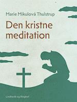 Den kristne meditation