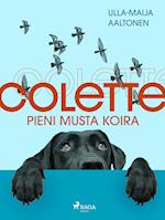 Colette, pieni musta koira