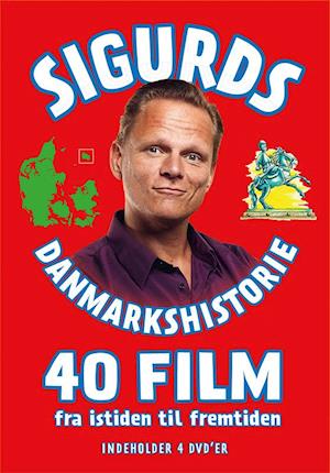 Sigurds Danmarkshistorie 40 film - 4 dvd'ere