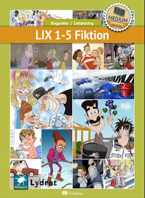 LIX 1-5 Fiktion (MEDIUM 20 bøger)