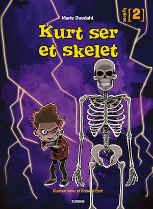 Kurt ser et skelet