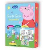 Peppa Pig - Gurli Gris' legeæske (klippe-klistre, tegn og mal, stickers)