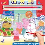 Peppa Pig - Mal med vand - Gurli Gris (bog med pensel - farvelæg igen og igen)