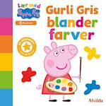Peppa Pig - Lær med Gurli Gris - Gurli Gris blander farver