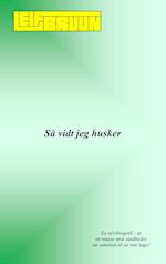 Så vidt jeg husker