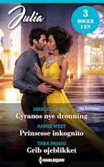 Cyranos nye dronning / Prinsesse inkognito / Grib øjeblikket