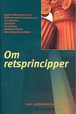 Om retsprincipper