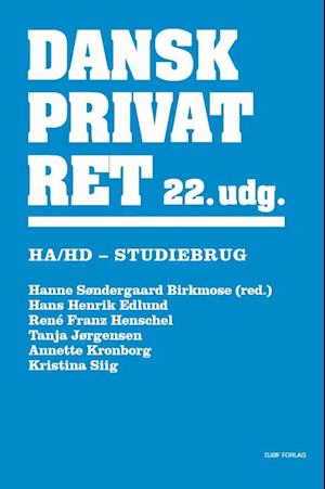 Dansk Privatret HA og HD
