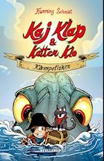Kaj Klap & katten Klo #1: Kæmpefisken (Lyt & Læs)