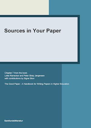 Sources in your paper