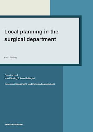 Local planning in the surgical department