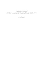 Luhmann og ledelsen – Kritik af ledelsesteorien i Organisation und Entscheidung