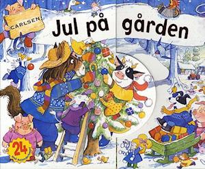 Jul på gården med 24 små kalenderbøger