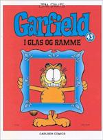 Garfield i glas og ramme