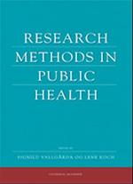 Research methods in public health