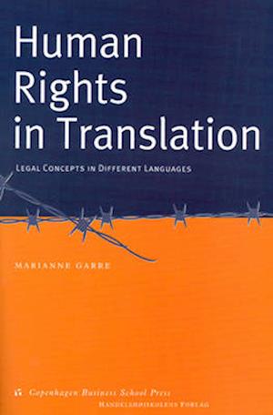 Garre,Marianne, Human Rights in Translation