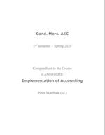 Compendium to the Course CASC01005U Implementation of Accounting