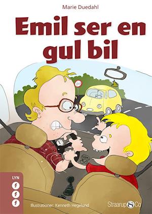 Emil ser en gul bil