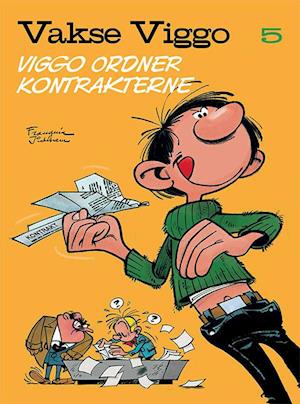 Vakse Viggo 5: Viggo ordner kontrakterne-Franquin-Bog