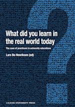 What did you learn in the real world today?