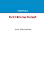 Nordisk patristisk bibliografi- Alfabetisk afdeling