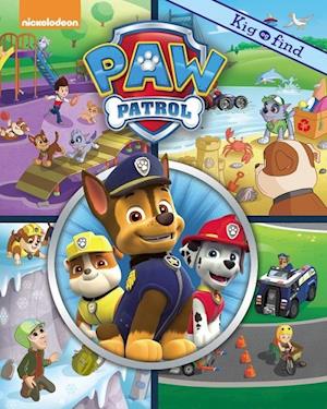 Uensartet Postnummer Løve Få Nickelodeon Kig & Find Paw Patrol af Fabrizio Petrossi som Hardback bog  på dansk