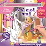 Mal med vand - Disney Prinsesser - Mine kæledyr (bog med pensel - farvelæg igen og igen)