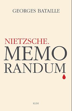 Nietzsche. Memorandum