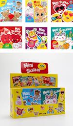 Snip Snap Snude: Mini stickers 1-6 (æske med 48 stk. ass. - pris pr. stk. ca. kr. 14,95