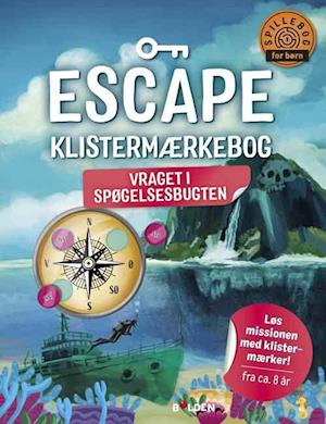 Escape Klistermærkebog: Vraget i Spøgelsesbugten-Philipp Kiefer-Bog