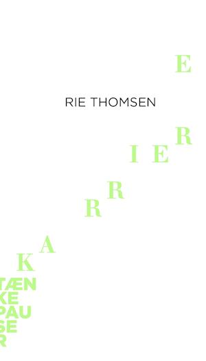 Karriere-Rie Thomsen-Bog