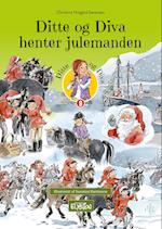 Ditte og Diva henter julemanden