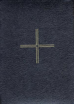 Bibelen med register, standardudgave, sort kunstskind