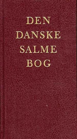 Den danske salmebog - stor skrift rød gl. udg.