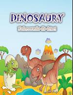 Kolorowanka dla dzieci z dinozaurami