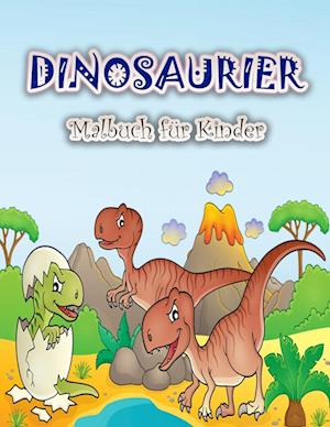 Dinosaurier-Malbuch für Kinder