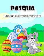 Libro da colorare di Pasqua per bambini