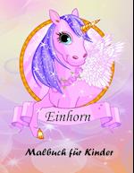 Einhorn-Malbuch für Kinder