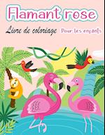 Livre de coloriage de flamants roses pour enfants