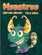 Libro para colorear monstruos para niños