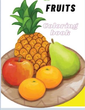 Toddler Coloring Book Fruits