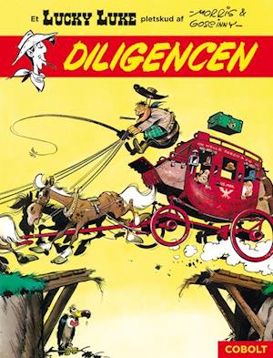 Lucky Luke: Diligencen  -  et Lucky Luke-pletskud af Morris & Goscinny - René Goscinny - Bog