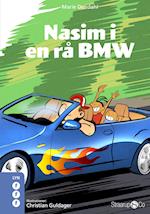 Nasim i en rå BMW