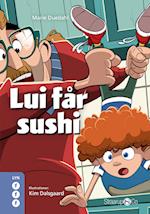 Lui får sushi